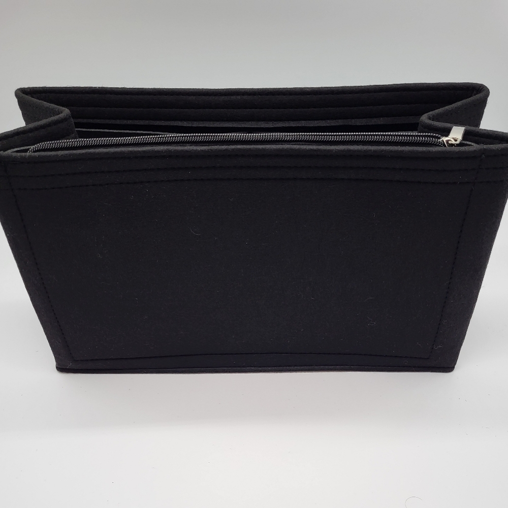 Premium Felt Black XX-Large Handbag Insert Organizer for Totes